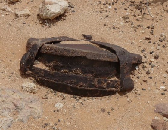 UXO Libya mine UK